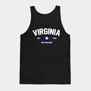 Virginia Collegiate Preppy Tank Top